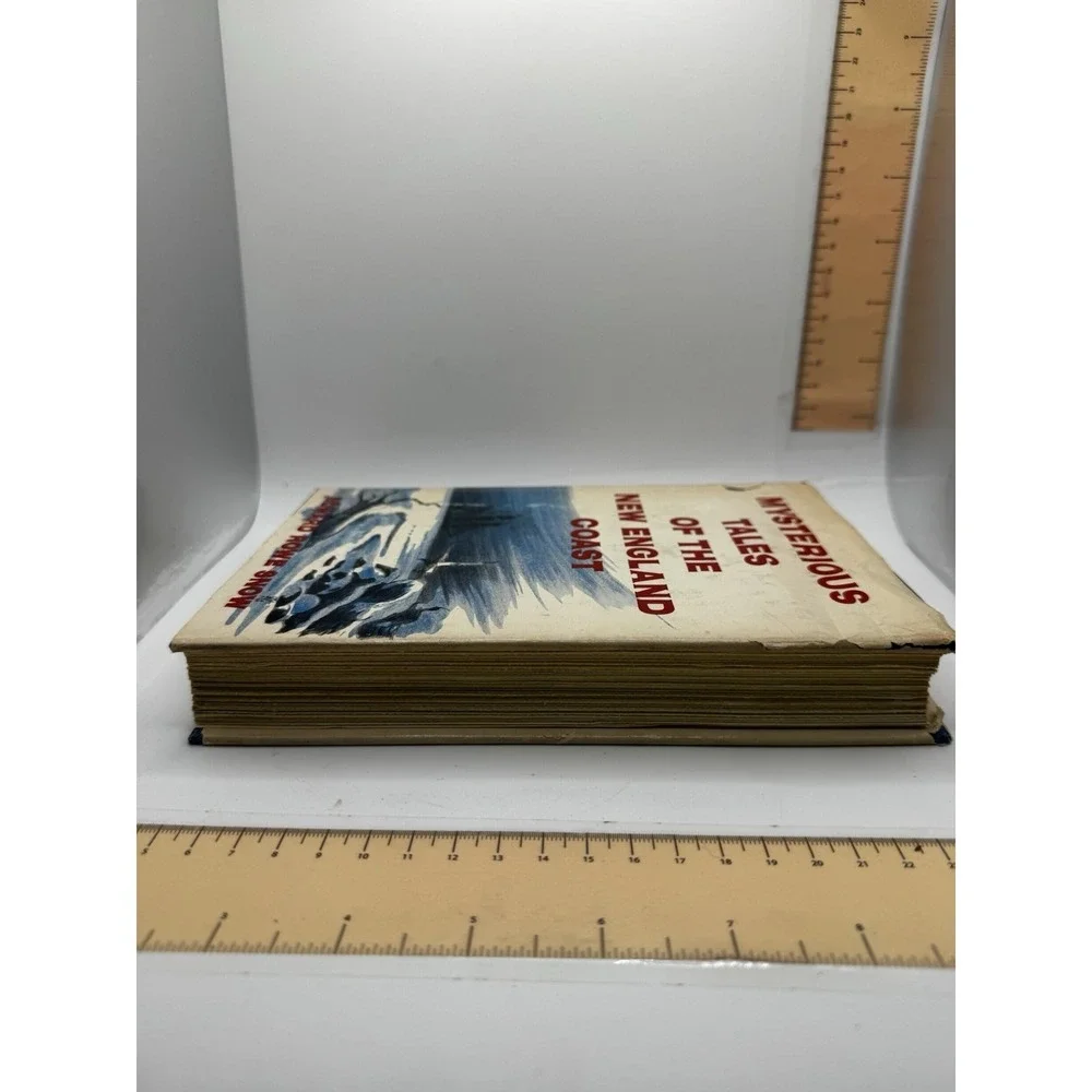 Mysterious Tales Of The New England Coast By Edward Rowe Snow SIGNED HC/DJ 1961